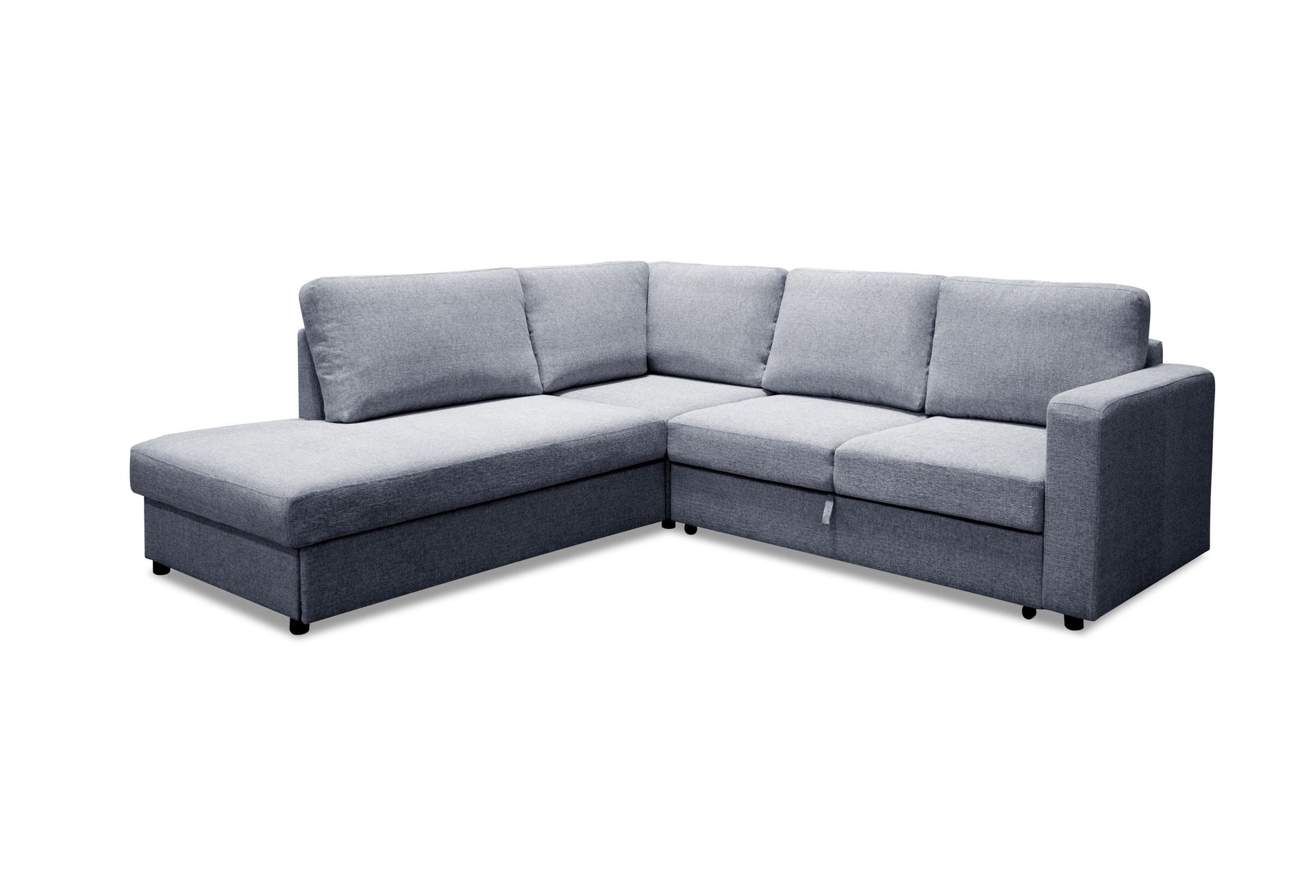 Paris B&auml;ddsoffa 4-sits V&auml;nster - Ljusgr&aring;