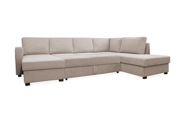Paris U-Bäddsoffa - Beige - Möbler - Vardagsrum - Bäddsoffor - U bäddsoffa