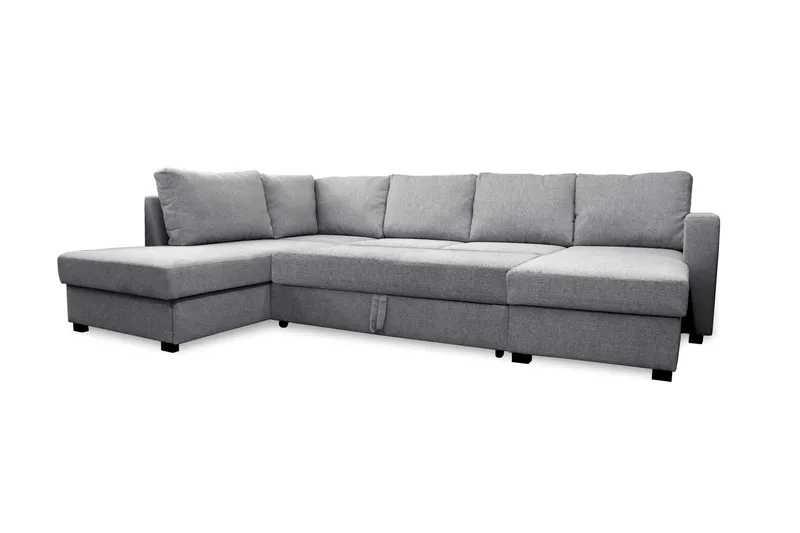 Paris U-Bäddsoffa Vänster - Ljusgrå - Möbler - Vardagsrum - Bäddsoffor - U bäddsoffa
