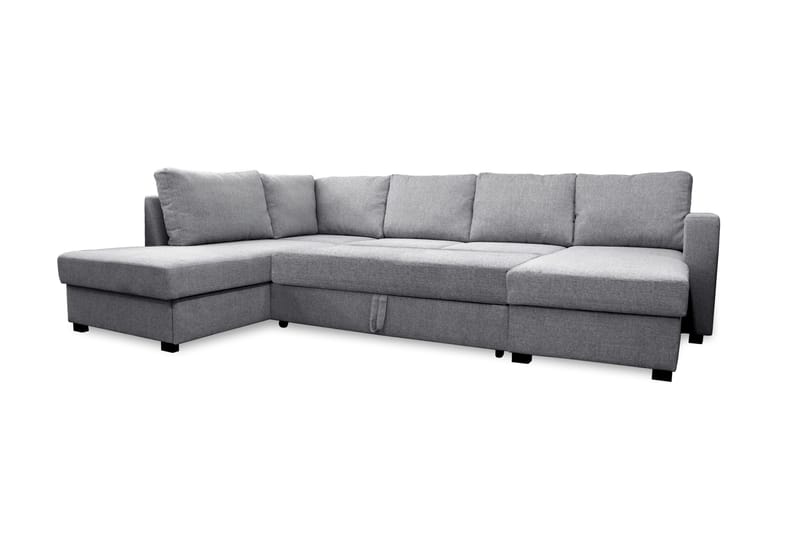 Paris U-Bäddsoffa Vänster - Ljusgrå - Möbler - Vardagsrum - Bäddsoffor - U bäddsoffa