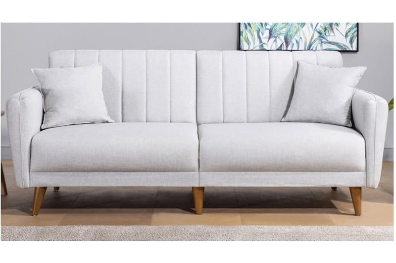 PARTICIA Bäddsoffa 3-sits Beige - Möbler - Vardagsrum - Bäddsoffor