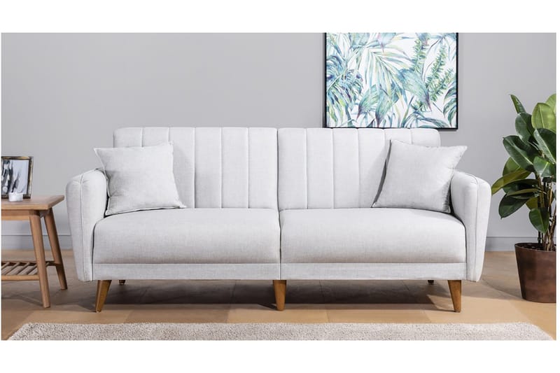 PARTICIA Bäddsoffa 3-sits Beige - Möbler - Vardagsrum - Bäddsoffor