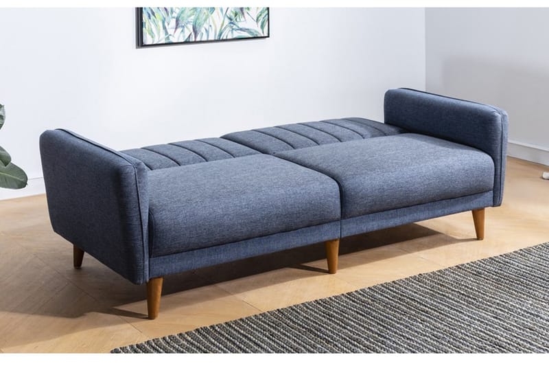 PARTICIA Bäddsoffa 3-sits Mörkblå - Möbler - Vardagsrum - Bäddsoffor
