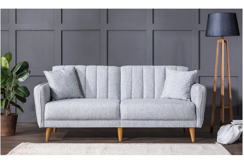 Pattyn Bäddsoffa 3-sits - Grå - Möbler - Vardagsrum - Bäddsoffor