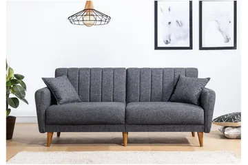 Pattyn Bäddsoffa 3-sits - Mörkgrå - Möbler - Vardagsrum - Bäddsoffor