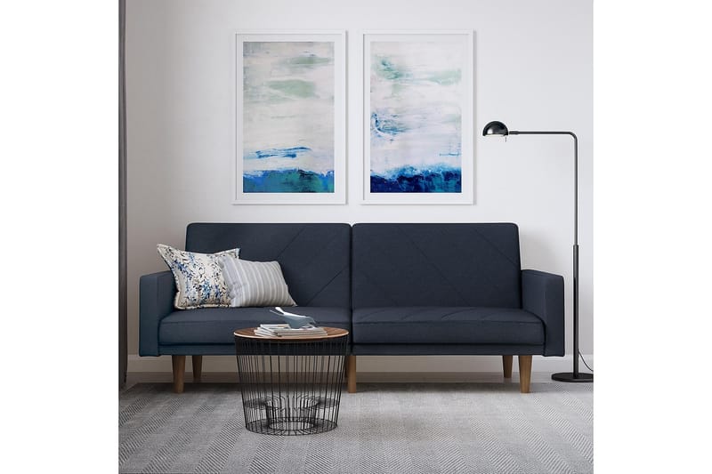 PAXSON Bäddsoffa Marinblå - Dorel Home - Möbler - Vardagsrum - Bäddsoffor