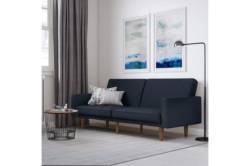 PAXSON Bäddsoffa Marinblå - Dorel Home - Möbler - Vardagsrum - Bäddsoffor