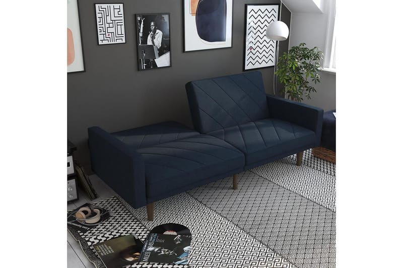 PAXSON Bäddsoffa Marinblå - Dorel Home - Möbler - Vardagsrum - Bäddsoffor