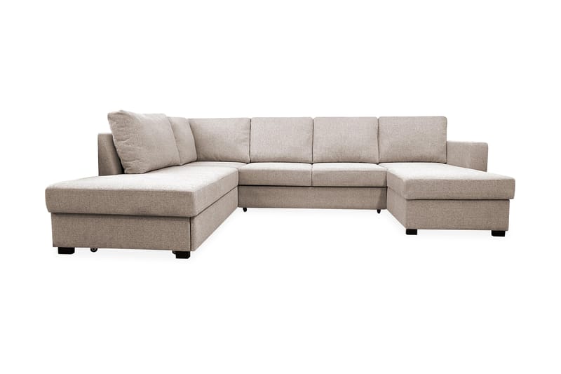 PAXTON U-Bäddsoffa Beige - Möbler - Vardagsrum - Bäddsoffor - U bäddsoffa