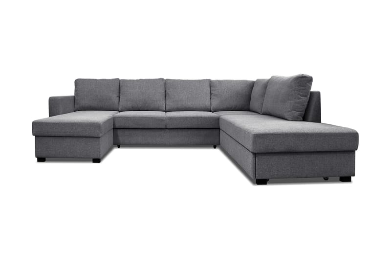 PAXTON U-Bäddsoffa Höger Grå - Möbler - Vardagsrum - Bäddsoffor - U bäddsoffa