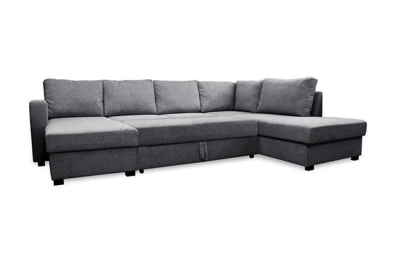 PAXTON U-Bäddsoffa Höger Grå - Möbler - Vardagsrum - Bäddsoffor - U bäddsoffa