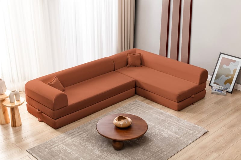 Pento 4-sits Hörnbäddsoffa - Möbler - Vardagsrum - Bäddsoffor - Hörnbäddsoffa