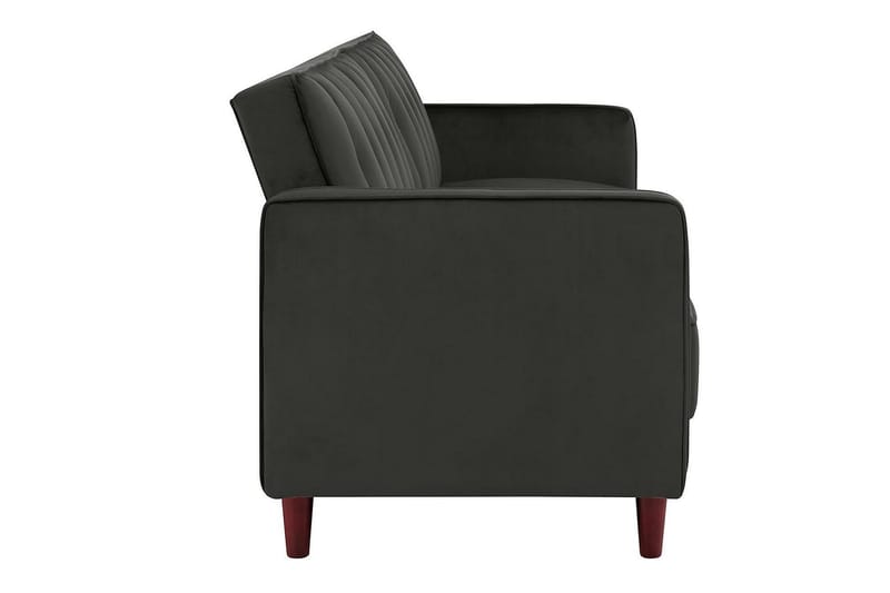 PIN TUFTED 2-sits Bäddsoffa Sammet/Grå - Dorel Home - Bäddsoffor - 2-sits bäddsoffa