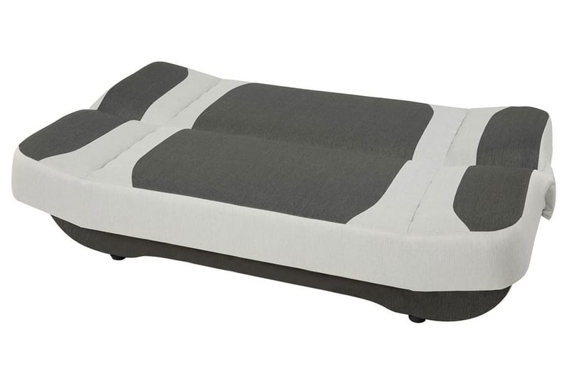 Pinto 3-sits Rektangulär B äddsoffa i Tyg - Röd|Svart - Möbler - Vardagsrum - Bäddsoffor