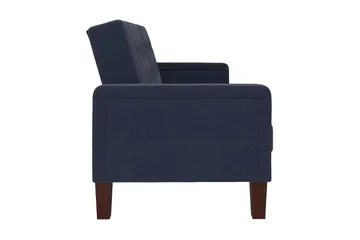 Porter 2-sits Bäddsoffa Linneblå - Dorel Home - Möbler - Vardagsrum - Bäddsoffor