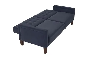Porter 2-sits Bäddsoffa Linneblå - Dorel Home - Möbler - Vardagsrum - Bäddsoffor