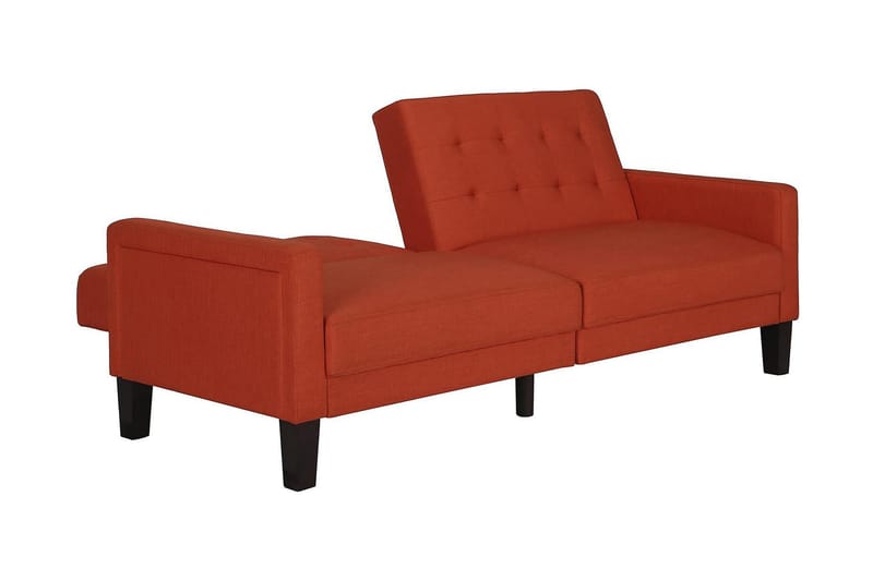 PORTER 2-sits Bäddsoffa Orange - Dorel Home - Bäddsoffor - 2-sits bäddsoffa