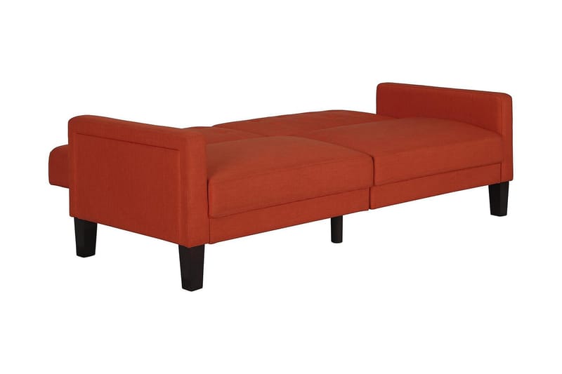 PORTER 2-sits Bäddsoffa Orange - Dorel Home - Bäddsoffor - 2-sits bäddsoffa