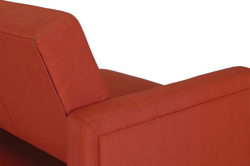 PORTER 2-sits Bäddsoffa Orange - Dorel Home - Bäddsoffor - 2-sits bäddsoffa