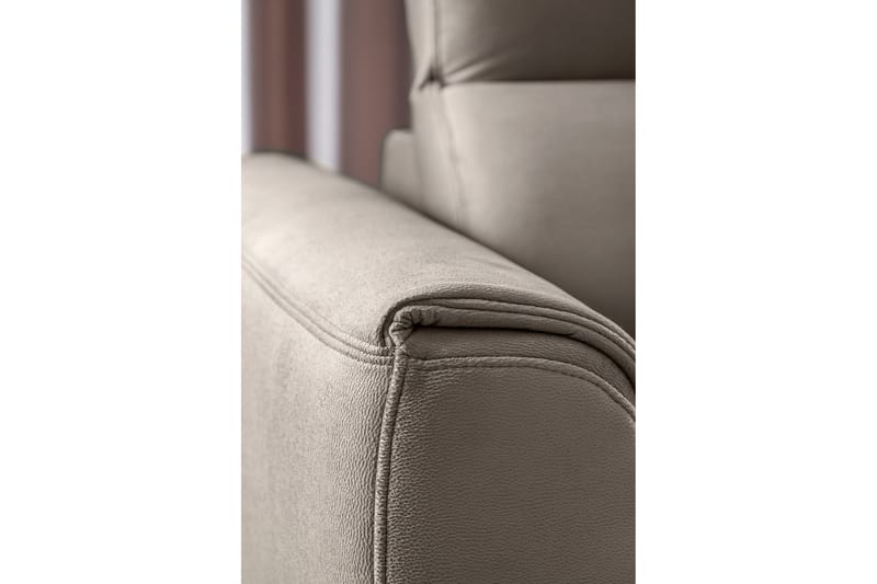 Praston Bäddsoffa m. Schäslong 3-sits Beige - Möbler - Vardagsrum - Bäddsoffor