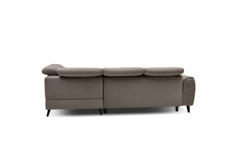 Praston Bäddsoffa m. Schäslong 3-sits Beige - Möbler - Vardagsrum - Bäddsoffor