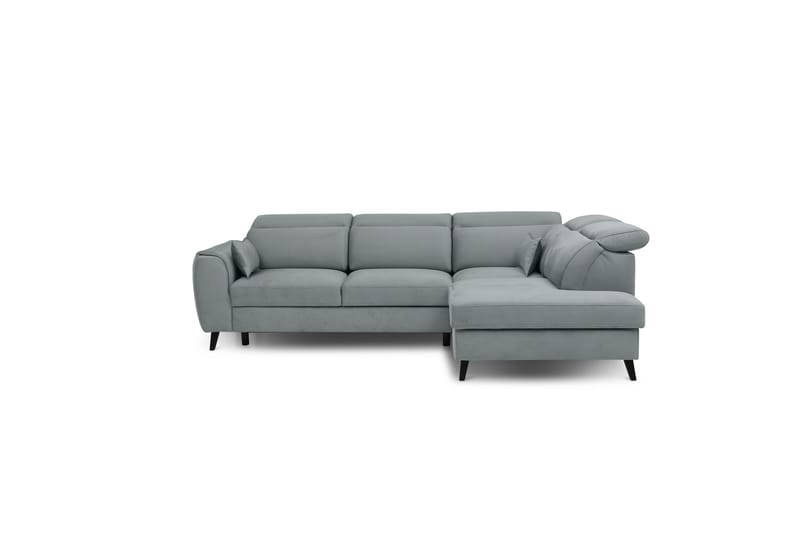 Praston Bäddsoffa m. Schäslong 3-sits Blå - Möbler - Vardagsrum - Bäddsoffor
