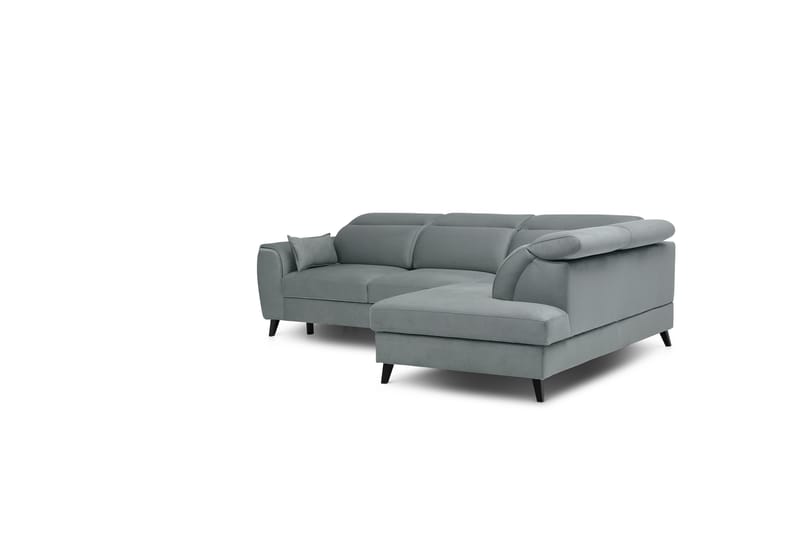 Praston Bäddsoffa m. Schäslong 3-sits Blå - Möbler - Vardagsrum - Bäddsoffor