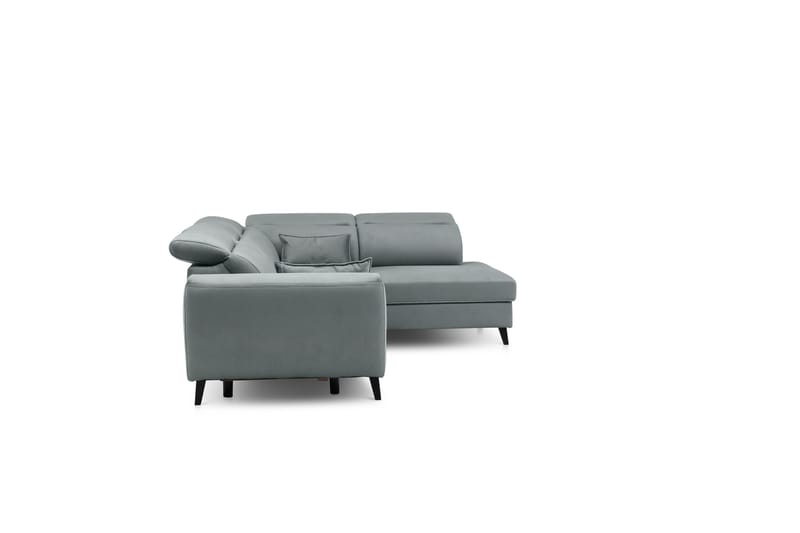 Praston Bäddsoffa m. Schäslong 3-sits Blå - Möbler - Vardagsrum - Bäddsoffor