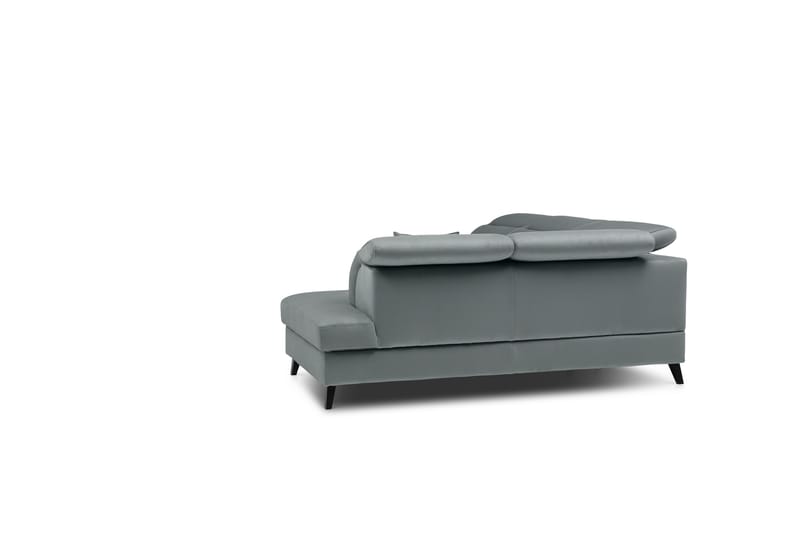 Praston Bäddsoffa m. Schäslong 3-sits Blå - Möbler - Vardagsrum - Bäddsoffor