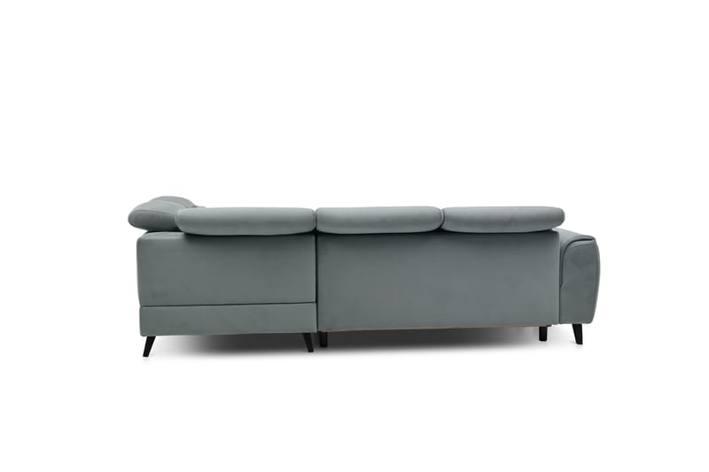 Praston Bäddsoffa m. Schäslong 3-sits Blå - Möbler - Vardagsrum - Bäddsoffor