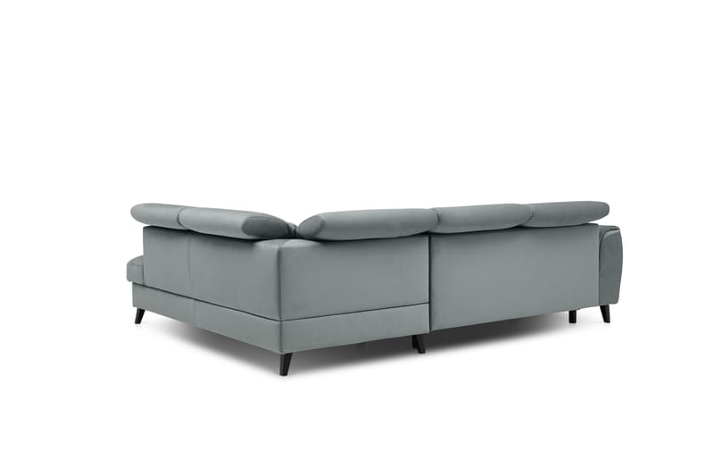 Praston Bäddsoffa m. Schäslong 3-sits Blå - Möbler - Vardagsrum - Bäddsoffor