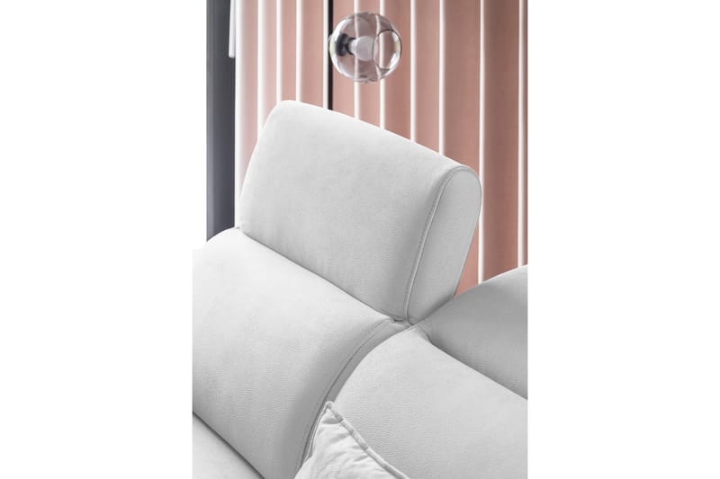 Praston Bäddsoffa m. Schäslong 3-sits Grå - Möbler - Vardagsrum - Bäddsoffor