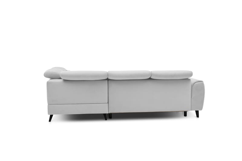 Praston Bäddsoffa m. Schäslong 3-sits Grå - Möbler - Vardagsrum - Bäddsoffor