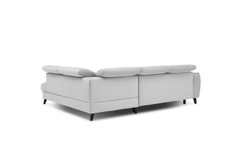 Praston Bäddsoffa m. Schäslong 3-sits Grå - Möbler - Vardagsrum - Bäddsoffor