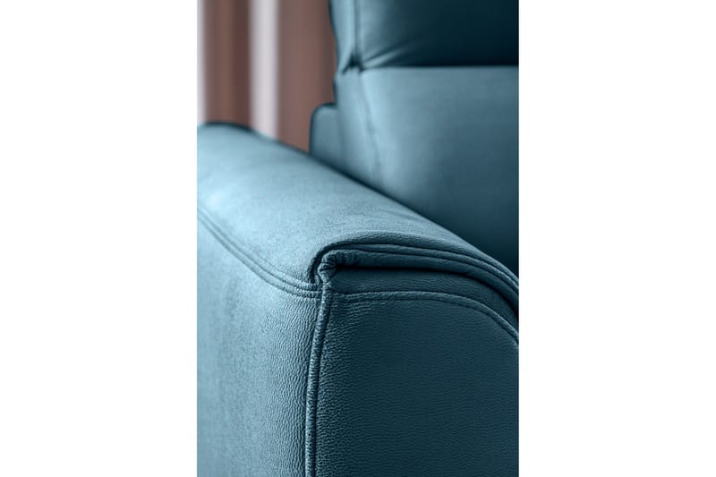 Praston Bäddsoffa m. Schäslong 3-sits Mörkblå - Möbler - Vardagsrum - Bäddsoffor