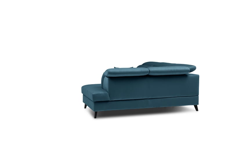 Praston Bäddsoffa m. Schäslong 3-sits Mörkblå - Möbler - Vardagsrum - Bäddsoffor
