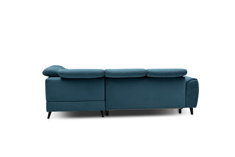Praston Bäddsoffa m. Schäslong 3-sits Mörkblå - Möbler - Vardagsrum - Bäddsoffor
