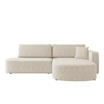Pryda 4-sits Bäddsoffa divan höger med förvaring