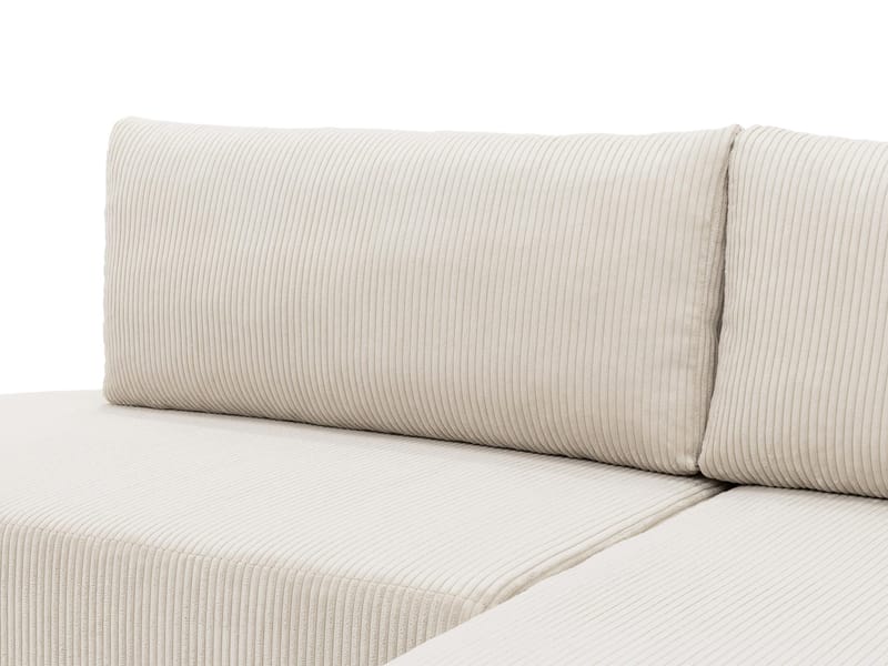 Pryda 4-sits Bäddsoffa divan höger med förvaring - Möbler - Vardagsrum - Bäddsoffor