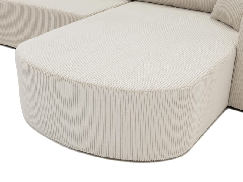 Pryda 4-sits Bäddsoffa divan vänster med förvaring - Möbler - Vardagsrum - Bäddsoffor