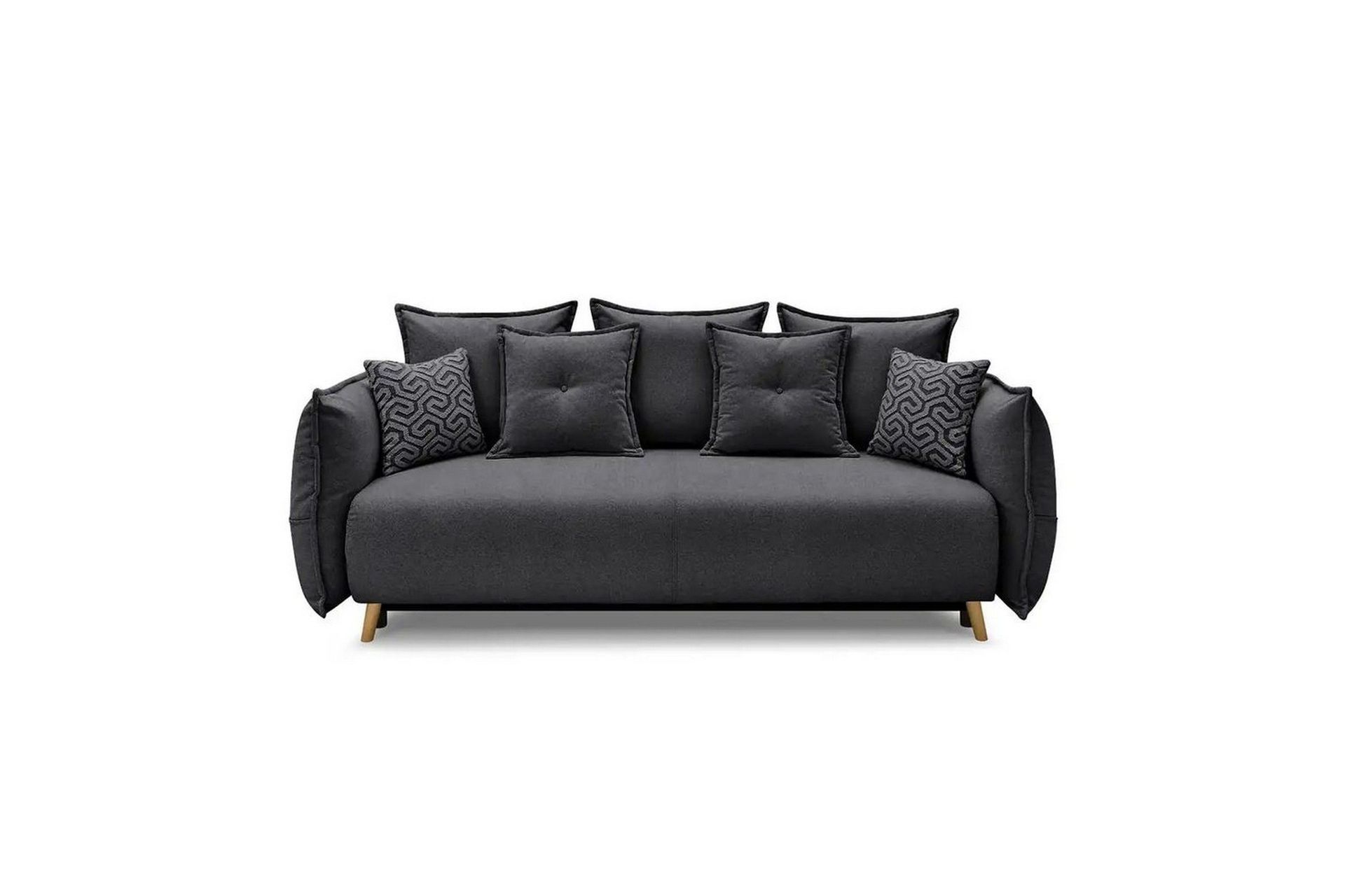 Puffin B&auml;ddsoffa 3-sits - Antracit