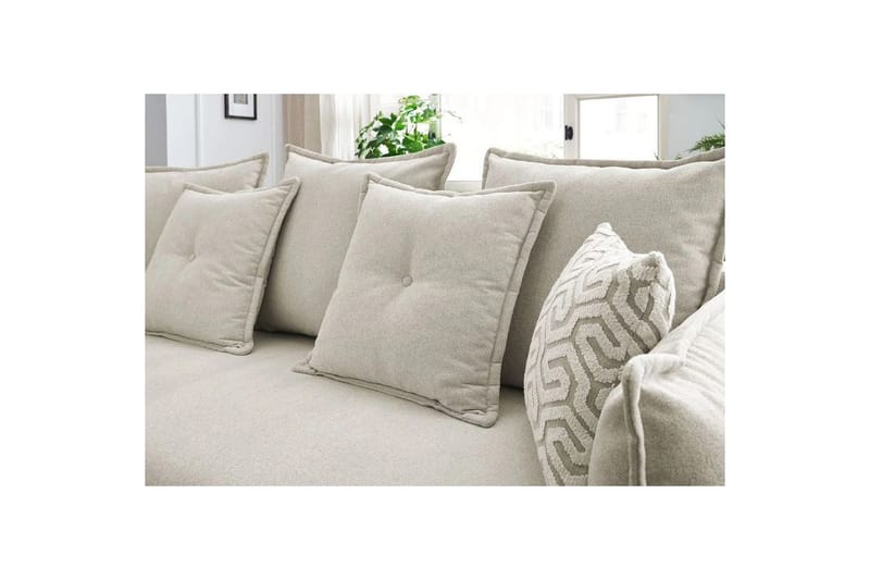 Puffin Bäddsoffa 3-sits - Krämvit - Möbler - Vardagsrum - Bäddsoffor