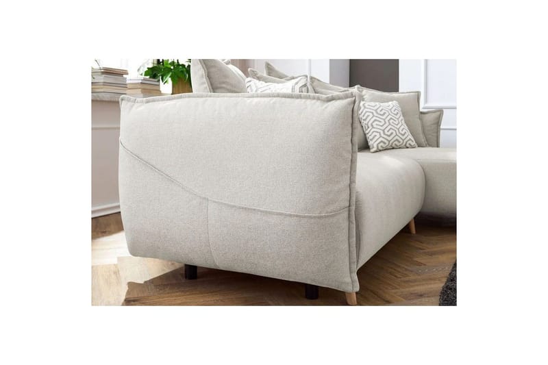 Puffin Bäddsoffa med Divan 3-sits - Krämvit - Möbler - Vardagsrum - Bäddsoffor