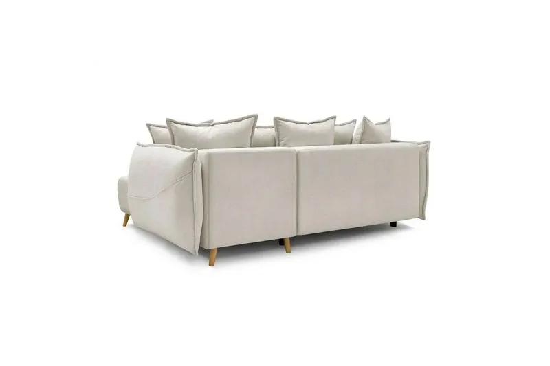 Puffin Bäddsoffa med Divan 3-sits - Krämvit - Möbler - Vardagsrum - Bäddsoffor