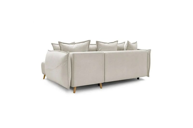 Puffin Bäddsoffa med Divan 3-sits - Krämvit - Möbler - Vardagsrum - Bäddsoffor