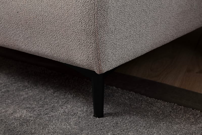 QALO Bäddsoffa med divan Grå - Möbler - Vardagsrum - Bäddsoffor - Hörnbäddsoffa
