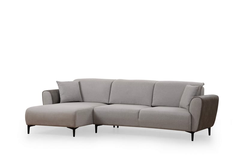 QALO Bäddsoffa med divan Grå - Möbler - Vardagsrum - Bäddsoffor - Hörnbäddsoffa