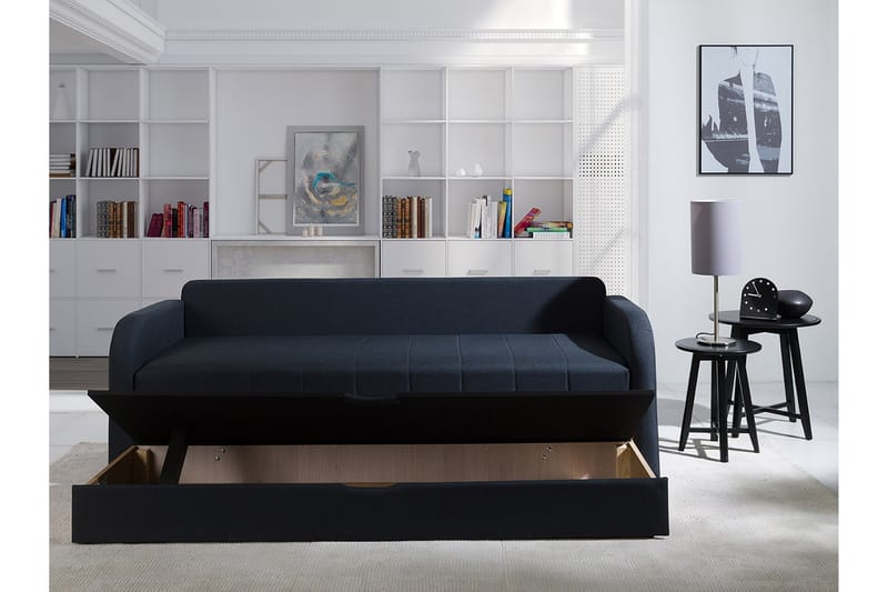 RAFAL Bäddsoffa 208x76x75 cm - Brun - Möbler - Vardagsrum - Bäddsoffor
