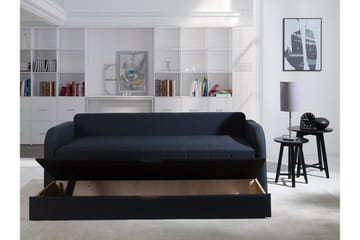 Rafal Bäddsoffa 208x76x75 cm - Svart - Möbler - Vardagsrum - Bäddsoffor