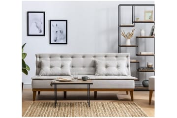 Raguel Bäddsoffa 3-sits - Beige - Möbler - Vardagsrum - Bäddsoffor